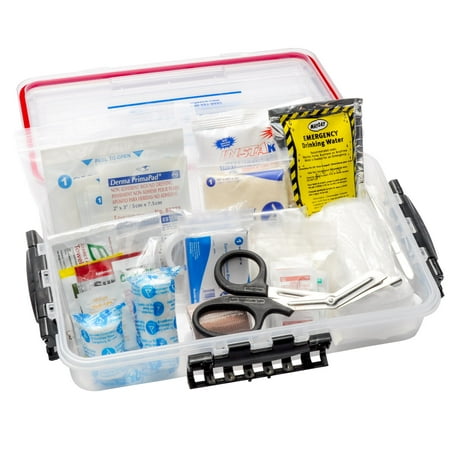 Marine Emergency First Aid Kit Packed In Waterproof Case by MFASCO