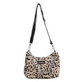 thumbnail image 2 of Retro Winter Leopard Print Plush Shoulder Bag Women Crossbody Bags Chain Handbag, 2 of 6
