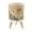 Color 3, variant on Small Trash Can with Lid Scenic Beach Pathway Overlooking Azure Ocean Palm Trees 1.8 Gallon Dog Proof Trash Can Round Garbage Can Waste Bin Wastebasket for Bathroom Bedroom Living Room