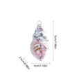 thumbnail image 3 of JingChun Luminous Ocean Shell Beads for Jewelry Making Colorful Summer Beach Decor Conch Shells for Crafts Under the Sea Party Decorations Mermaid Party Favors, 3 of 6