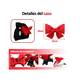 thumbnail image 5 of Casco Moto Mujer Con Orejas De Gato negro talla L Belug Negro, 5 of 5
