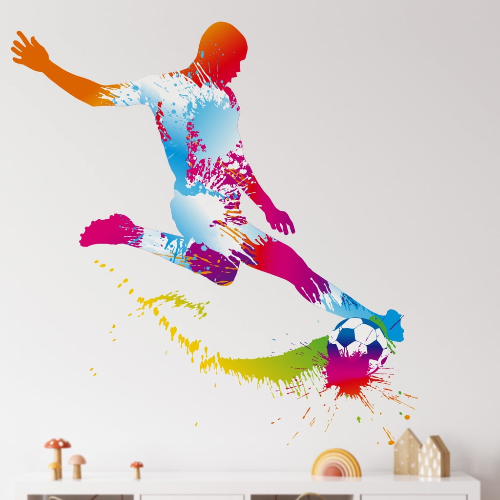 Soccer Wall Decor Soccer Stickers for Wall Soccer Room Decor Football
