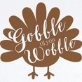 thumbnail image 2 of CafePress - Gobble Wobble Turkey Infant Bodysuit - Baby Light Bodysuit, Size Newborn - 24 Months, 2 of 4
