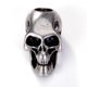 thumbnail image 2 of Colgante Con Dije De Calavera De Metal Gótico Punk Plateado, 2 of 7