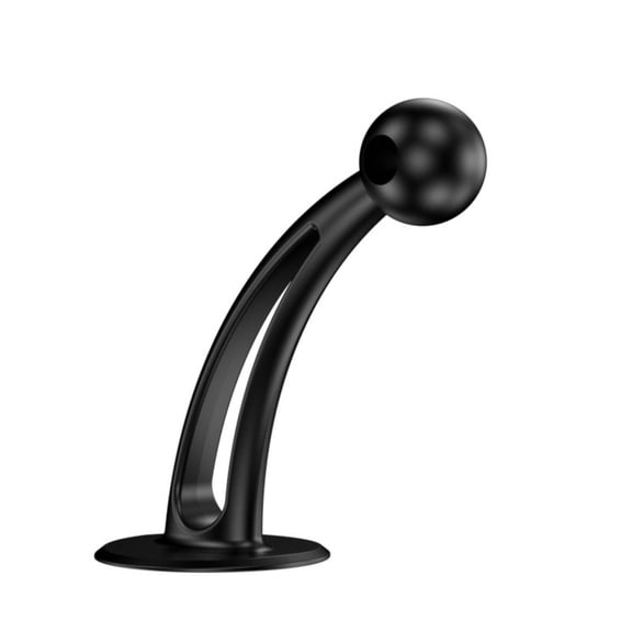 Rotating Dashboard Phone Holder With 17mm Balls Head, Adhesive Car Mount For All Smartphones & Navigation