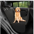 thumbnail image 3 of Active Pets - Funda para asiento de coche para perro para asiento trasero, duradera, antideslizante, resistente al agua, algodón 600D, hamaca 3 en 1, protector contra la suciedad, desprendim, 3 of 5