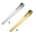 thumbnail image 4 of Wosthever Cuchara para postre de pastel, cuchara plana para agitar el té, cuchara para helado, cubiertos integrados de Metal, borde liso, mango Cocina y Comedor Oro, 4 of 6