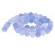 thumbnail image 1 of Piedra preciosa pulida azul clara natural granos sueltos para los artes del collar Los 8MM, 1 of 9