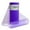 Purple, variant on Pack of 12 Premium Matte Tulle Spool of 6-inch X 25 Yards