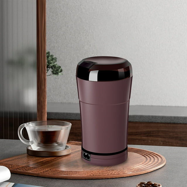 Dvkptbk Electric Herb Grinder Spice Grinder Compact Size, Easy On/Off, Fast Grinding for Flower Buds Dry Spices Herbs, Coffee Grinder Electric, Spice Grinder Coffee Electric Home Essentials