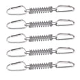 thumbnail image 6 of Raindrops Camping Tent Rope Tensioner 1 Set Steel Windproof Spring Buckle Silver 3.6x1.2x0.2in for Tent Accessories, 6 of 8
