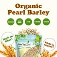 thumbnail image 4 of Organic Pearl Barley, 1 Pound — Non-GMO, Kosher, Raw, Vegan — by Food to Live, 4 of 7