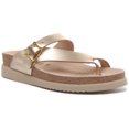 thumbnail image 1 of Mephisto Helen Women's Leather Ultra-Comfortable Sandal In Gold Size 9, 1 of 6