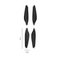 thumbnail image 3 of 1/2 pares de hélices de bajo ruido Kit de cuchillas Drone Wing Fans para DJI Mini 3 Pro, 3 of 8