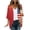 Multicolor#08, variant on Abomasnow Women's Plus Size Jackets Independence Day Long Sleeve V-Neck Printed Cardigans Casual Soft Lightweight Coats