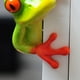 thumbnail image 2 of Estatuilla de rana 3D Inteprter de resina adorno decorativo, 2 of 6