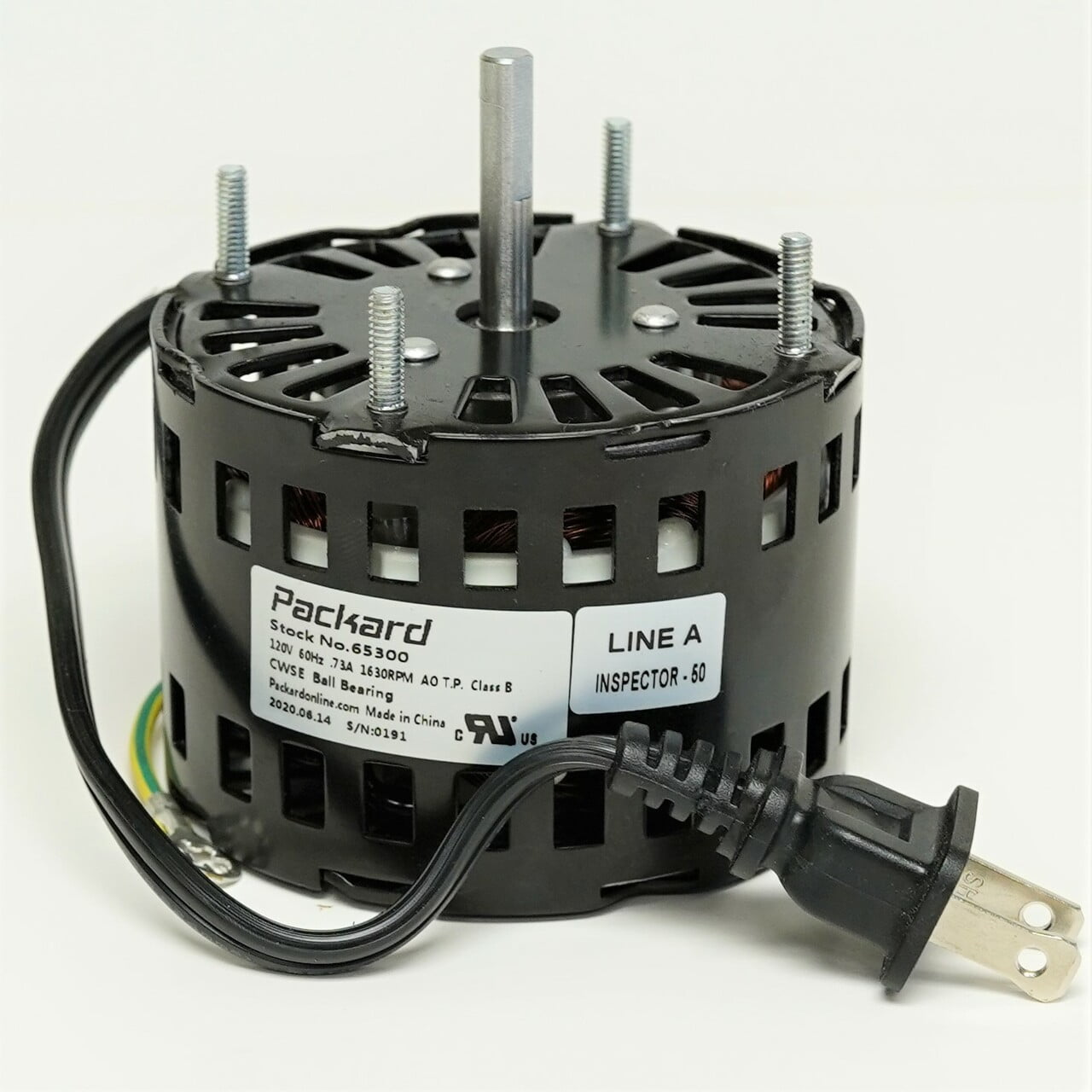 Packard Ventilator Motor 99320 for Gemini Loren Cook LL Building  