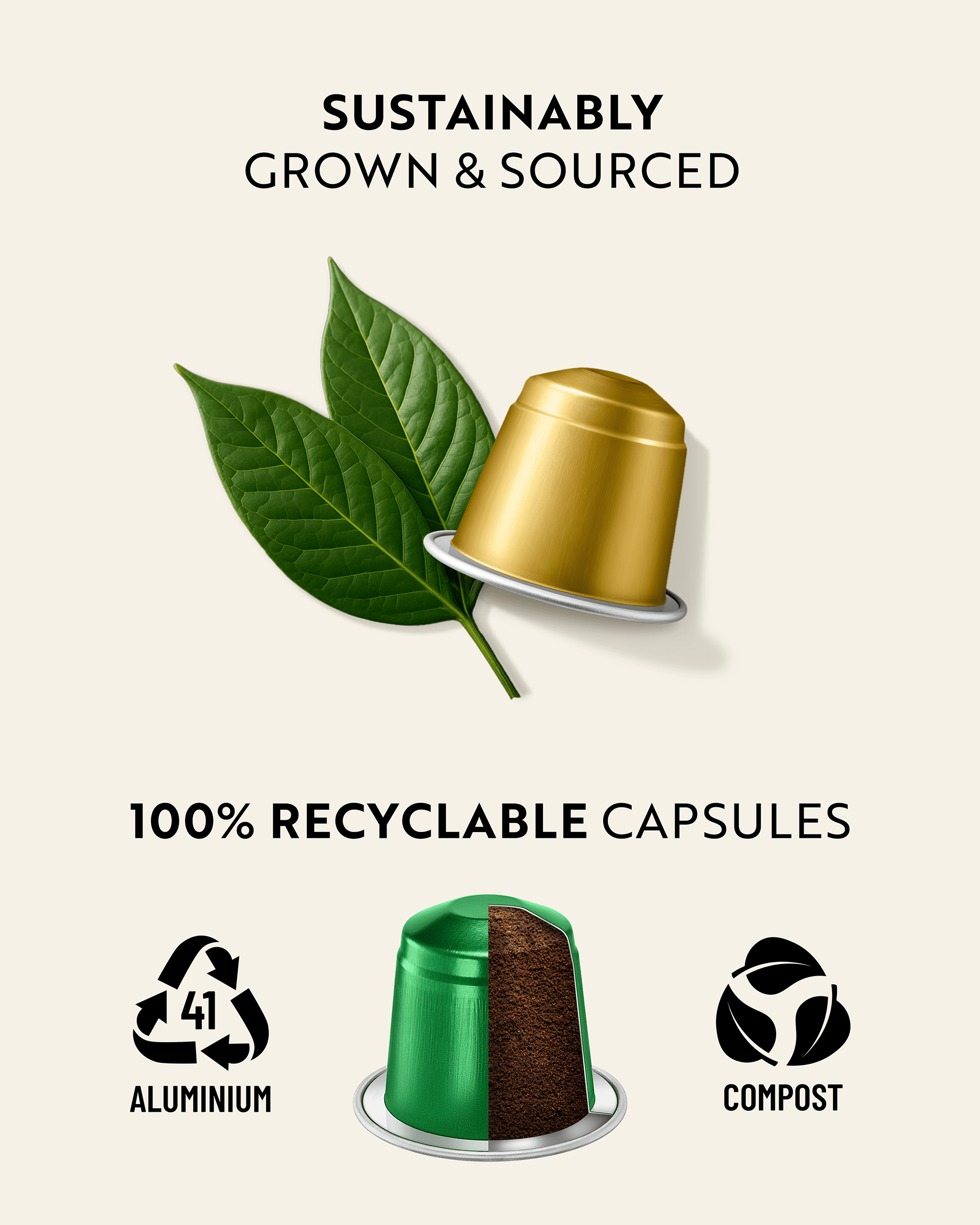 ROSSO CAFFÈ 60 Espresso Coffee Pods for Nespresso Original Machines - Premium Capsule Sampler Variety Pack 6 Flavors, Rich Breakfast to Intense Roasts