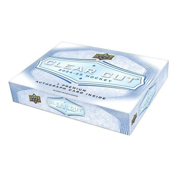 2024/25 Upper Deck Clear Cut Hockey Hobby Box - ( Trading Cards)