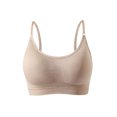 thumbnail image 4 of Womens Workout Clothes 2 Piece Sets Summer Yoga Outfits Shapewear Bra Tank Tops High Waist Shorts Leggings Beige, 3XL, 4 of 5