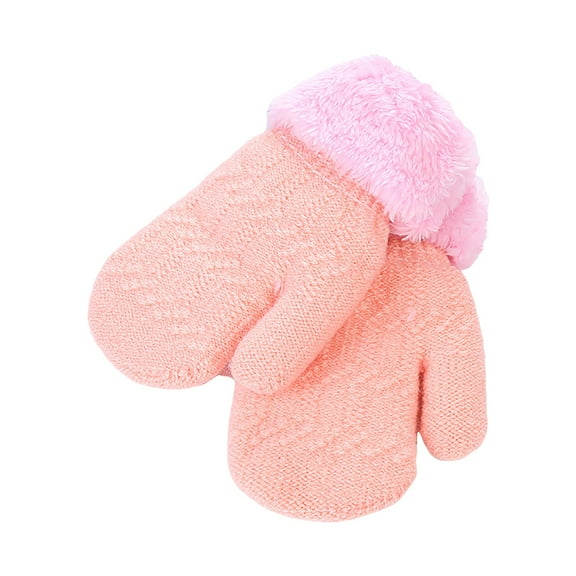 TSHXS Toddler Gloves Ages 2-4 Kids Cotton Gloves Toddler Gloves Kids Gloves Kids Full Finger Mittens Winter Mitten For Little Boys And Girls Supplies 0-36 Months