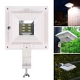 thumbnail image 4 of Wartleves Luces LED solares para canalones, puertas, paredes, vallas, lámparas para exteriores, nuevas H9, 4 of 7