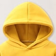thumbnail image 6 of Gubotare Baby Boy Hoodie Toddler Kid Boy Casual Hoodie Sweatershirt Pullover Size 18 24 Months (Yellow,18-24 Months), 6 of 7