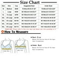 thumbnail image 3 of VISALY Short Sleeve Bras for Women, Bras for Older Women 2025 Front Closure Bra Cotton Bra Full Coverage Comfortable Bra No Underwire Plus Size Bra, Wireless Bra, Plus Size Tops, Bras, Black, 3 of 4