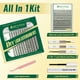 thumbnail image 2 of Kit de extensión de pestañas KEYYOULASH DIY, 144 unidades, 8-18 mm, con adhesivo y sello, 2 of 8