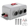 thumbnail image 1 of Desempañador de parabrisas de 12 V y 800 W, desempañador eléctrico de 3 orificios para vehículos, calentador de bajo ruido, calefacción rápida 2 en 1, 1 of 5
