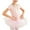 Pink, variant on Odeerbi Ballet Leotards For Girls Gymnastics Leotards Baby Girls Children's Dance Clothes Summer Short Sleeves Training Clothes One-piece Performance Skirt Set Blue
