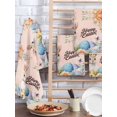 thumbnail image 2 of Happy Easter Kitchen Dish Towels for Drying Dishes Set of 4, Spring Watercolor Bunny Eggs Flowers Pink Waffle Weave Microfiber Hand Tea Bathroom Towels Quick Dry & Absorbent Towel 15.7x23.6, 2 of 7