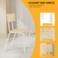 thumbnail image 3 of Dining Set for 4, SESSLIFE Wood Kitchen Table Set with 4 Chairs, Natural Color, TE2290, 3 of 9