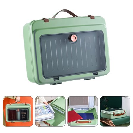 GOOHOCHY  Certificate Storage Bag ID Valuable Item Money Holder Office