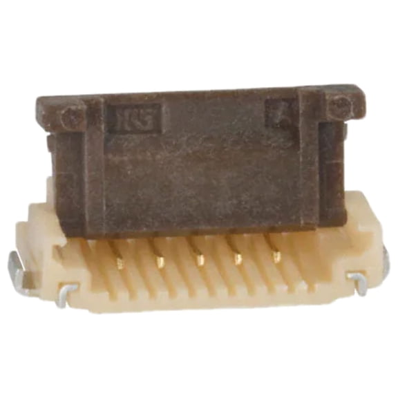 FH12-5S-1SH(55) Connector Contacts, 5 Position FFC, FPC Bottom 0.039 (1.00mm) Surface Mount, Right Angle :RoHS, Cut Tape