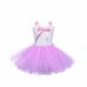 thumbnail image 5 of Odeerbi Niñas Verano Amor Patrón Tul Tutu Vestido Etapa Rendimiento Trajes Bebé Sin Mangas Tank Vestido Malla Princesa Vestido, 5 of 5