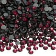 thumbnail image 1 of Uxcell 1440 Piezas de Rhinestone Hotfix Flatback de 4 mm, Gemas Redondas de Resina para Manualidades, Ropa, Decoración DIY, Arte de Uñas, (SS16, Púrpura Claro), 1 of 7