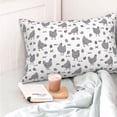 thumbnail image 4 of Salouo Funny Chicken Pattern Pillow Cases,1PC Pillow Covers with Envelope Closure Decorative Pillow Case for Bed Couch,Pillows Not Included-16"x24", 4 of 6