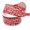 Red, variant on Ribbon Traditions Merry Christmas Text Clip Art Wired Ribbon  2 1/2" by 10 Yards - Red