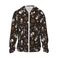 thumbnail image 1 of Fotbe Pirate Skulls Chaqueta con Protección Solar UPF 50+ para Hombre y Mujer, Camisa con Capucha y Bolsillos-Medium, 1 of 7