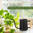 thumbnail image 5 of XIEULQP 1-Litre Stainless Steel Swan-Neck Watering Can - Decorative Indoor Plant Irrigation Tool with Long Spout for House Plants & Bonsai​, 5 of 6