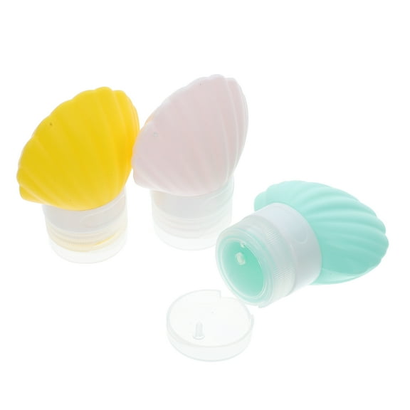 WORGEOUS  3 Pcs Conditioner Desiccant Silica Gel Bottle Leakproof Container Easy Filling