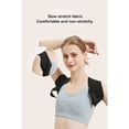 thumbnail image 4 of Graflsoa Adjustable Posture Corrector Belt for Back Support - Breathable, Soft & Flexible Design for Shoulder, Chest, and Spine Pain Relief - Black (Size M), 4 of 6
