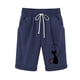 thumbnail image 4 of Puntoco pantalones cortos de verano para mujer, moda 2024, pantalones cortos informales con estampado de cinco puntos de verano para mujer, pantalones cortos de lino y algodón de talla grande, 4 of 6