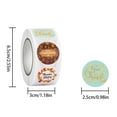 HGEAIJLA Stickers Paster 500 Thanksgiving Thanksgiving Gift Sealing