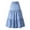 Blue, variant on Teen Girls Jean Skirt Elastic Waist Denim Tiered A Line Skirt Girls Maxi Skirt Cute Denim Skirt Girls Summer Clothes Skirt for Girls 10-11 Years