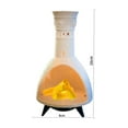 thumbnail image 3 of Hxlamzoo Realistic Flame Effect Electric Fireplace Decor - Warm Home Ambiance for Living Room & Bedroom, Safe Eco-Friendly Materials, Modern & European Styles, 3 of 7