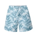 thumbnail image 4 of Binienty Men's Beach Shorts Swim Trunks With Tropical Floral Print - Quick Dry for Summer Vacation and Water Activities, 4 of 8