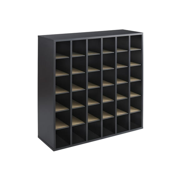 Safco - Sorter - particle board, fiberboard - black