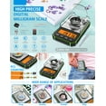 thumbnail image 3 of Brifit Digital Milligram Scale, 50g Portable Mini Scale, 0.006g Precise Graduation, Professional Pocket Scale with 50g Calibration Weights Tweezers, 3 of 11
